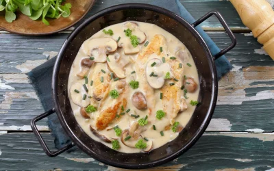 Poulet au Camembert de Normandie